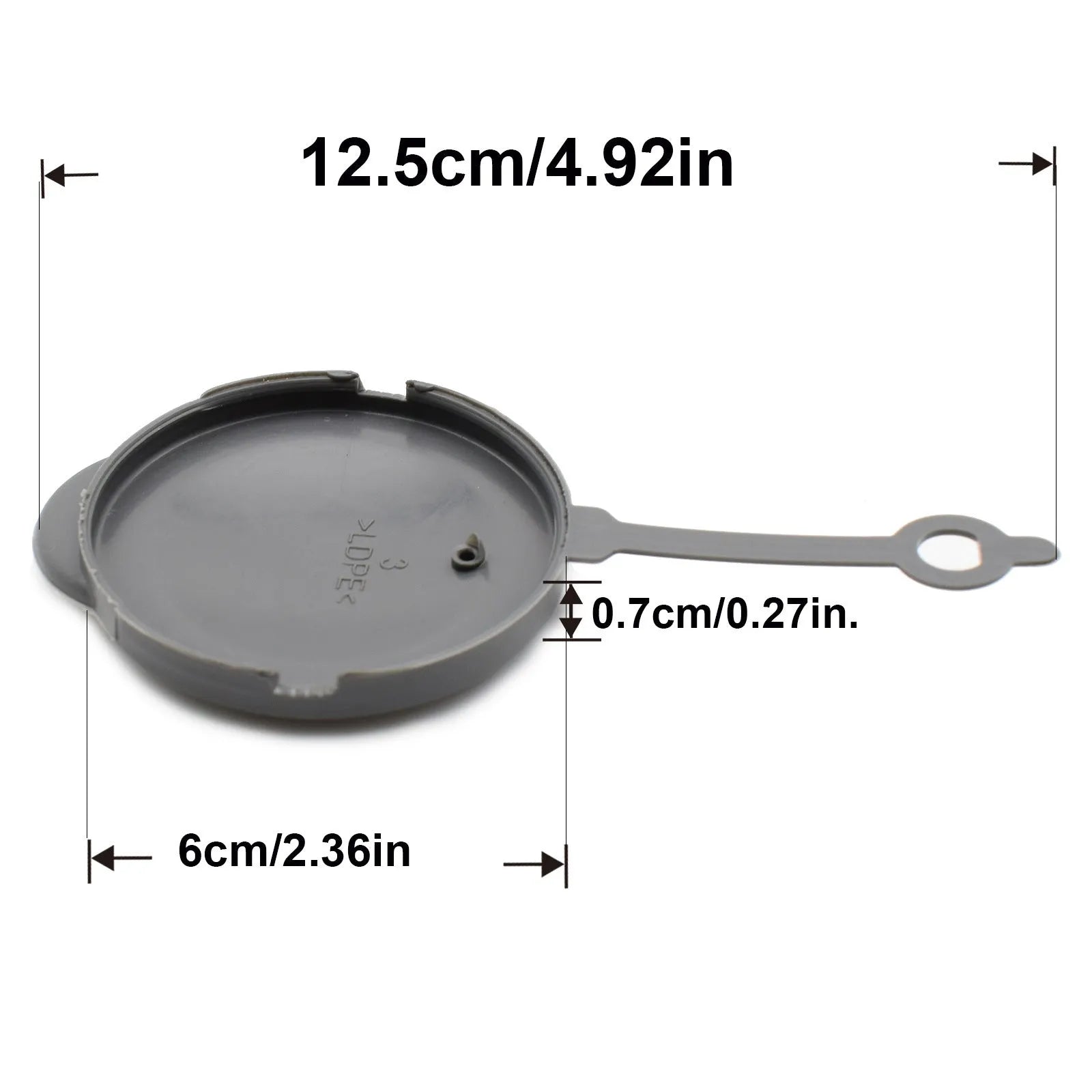 Grey glass replacement kettle lid for Nissan Teana and related car models