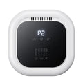 Black wall-mounted ozone air purifier with anion and aromatherapy for pet odour removal in rooms 31-40 sqm