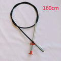 Flexible 60cm long sewer dredger spring cleaning tool with a grip handle for unblocking sink drains.