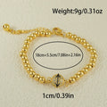 Copper plastic heart-shaped bracelet for women with round zircon stones and an electroplated finish.