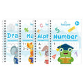 Training book hard-tipped pen calligraphy practice board set with 5 copybooks and 25cm cardboard pages