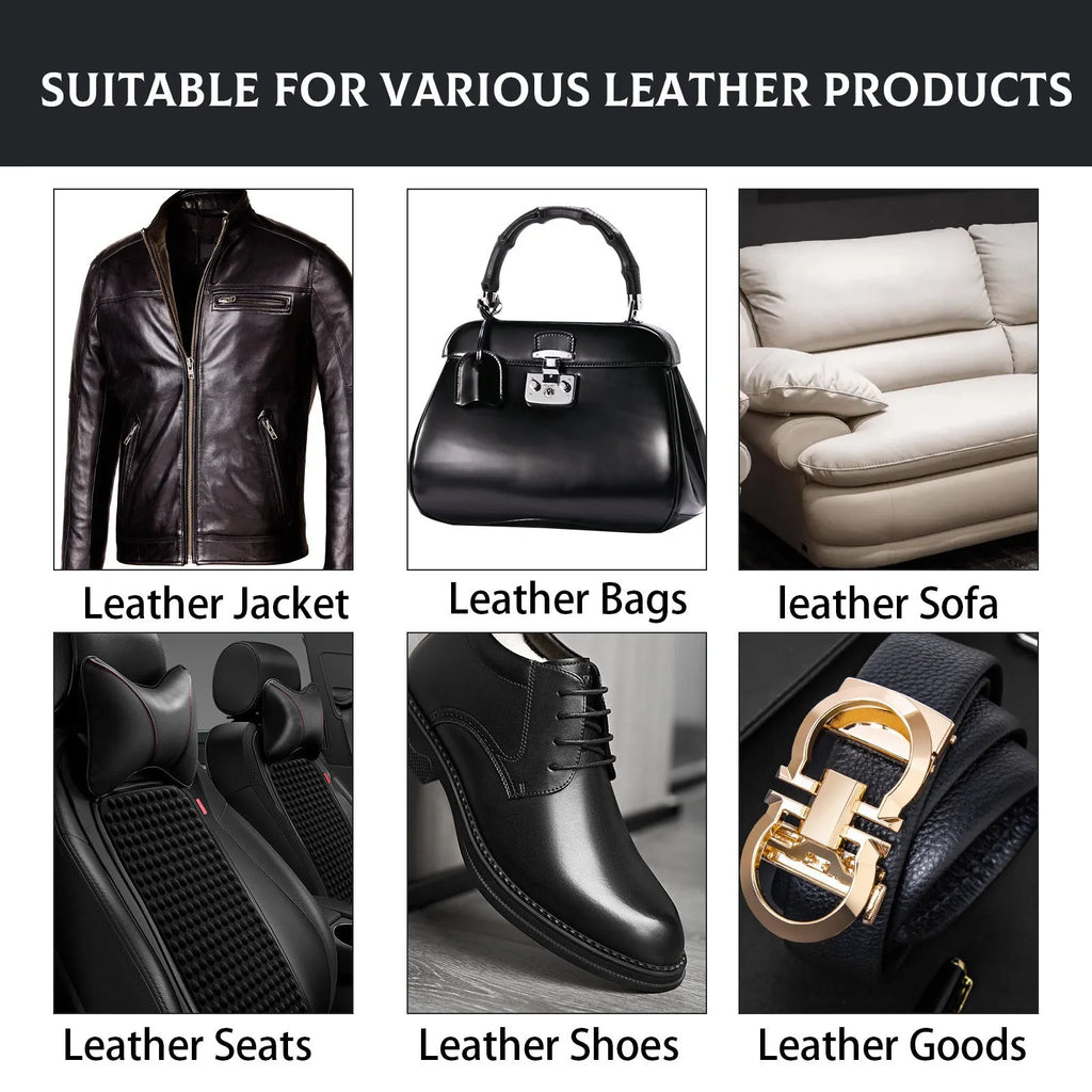 Pack of 40 leather cleaning wipes on a non-woven towel, for sofas and car interiors