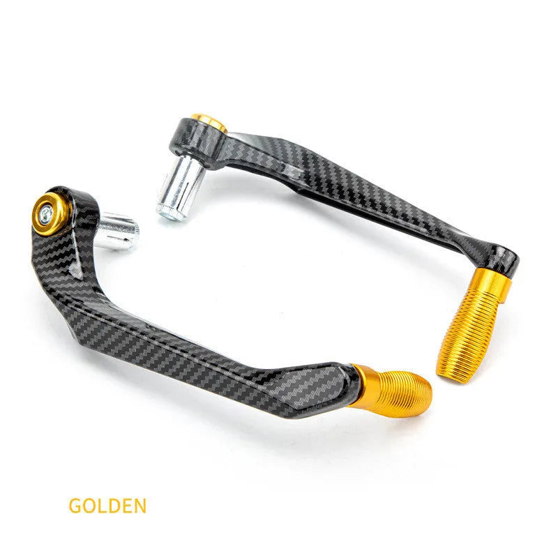 Water transfer printed aluminium alloy motorcycle hand guards in multiple colour options