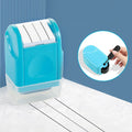 Plastic rectangular roller seal for teaching available in seven colours