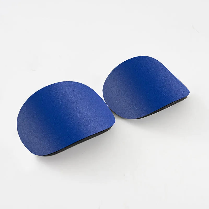 Pair of PU mini football shin guards for sports protection in various colours.