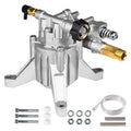 P170 swash plate aluminium pump for high pressure cleaning machines with cast aluminium body