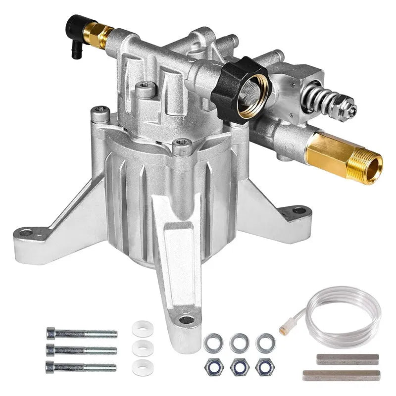 P170 swash plate aluminium pump for high pressure cleaning machines with cast aluminium body