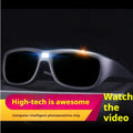 Driving and biking polarized sun glasses black frame black classic style for outdoors