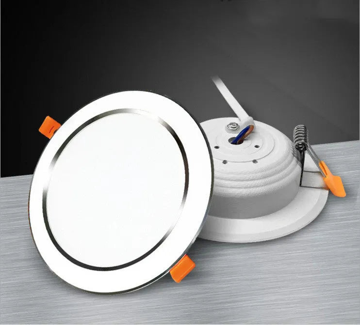 Anti-fog straw hat design LED ceiling downlight spotlight with aluminium housing