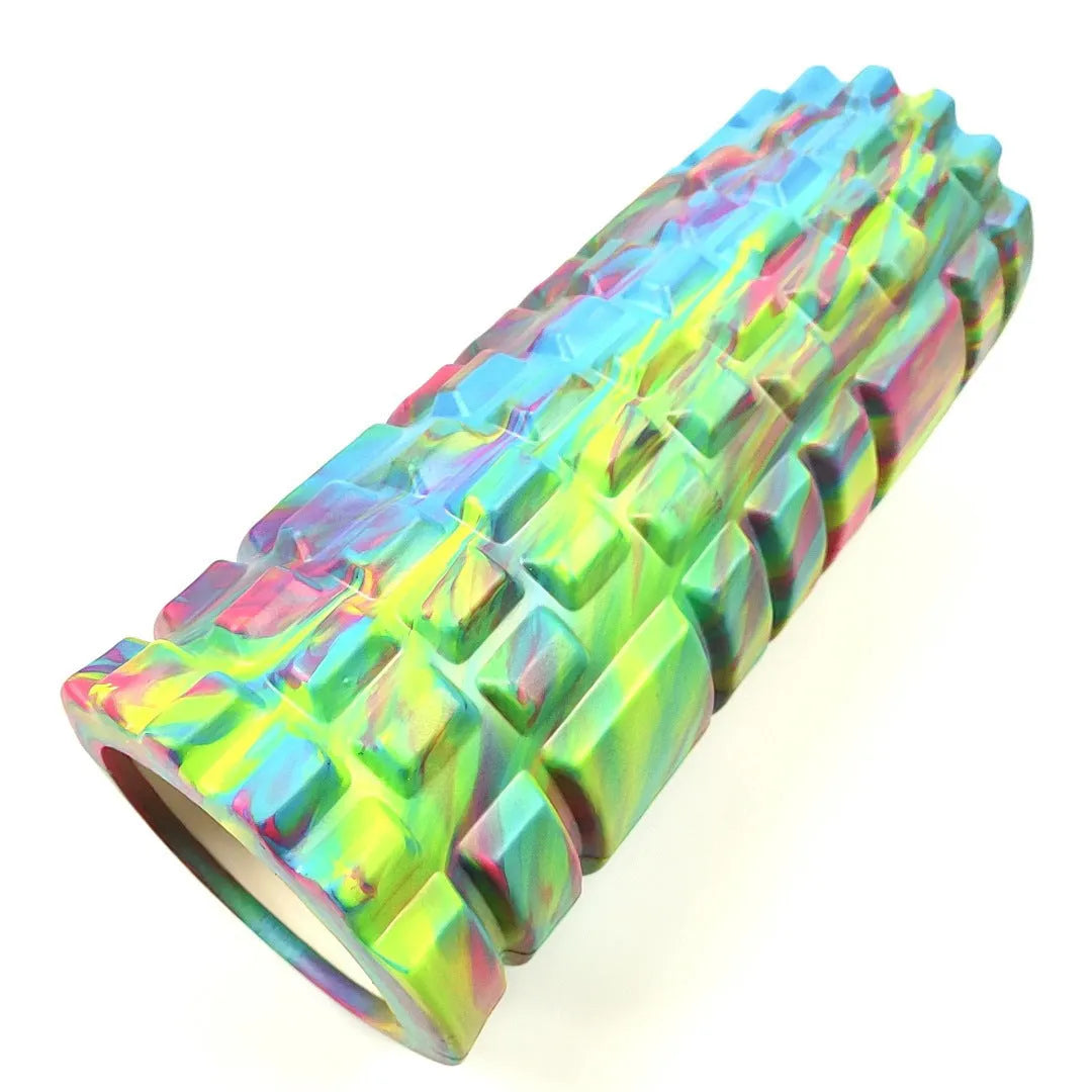 33cm camouflage pattern EVA foam roller for fitness massage and body shaping exercises