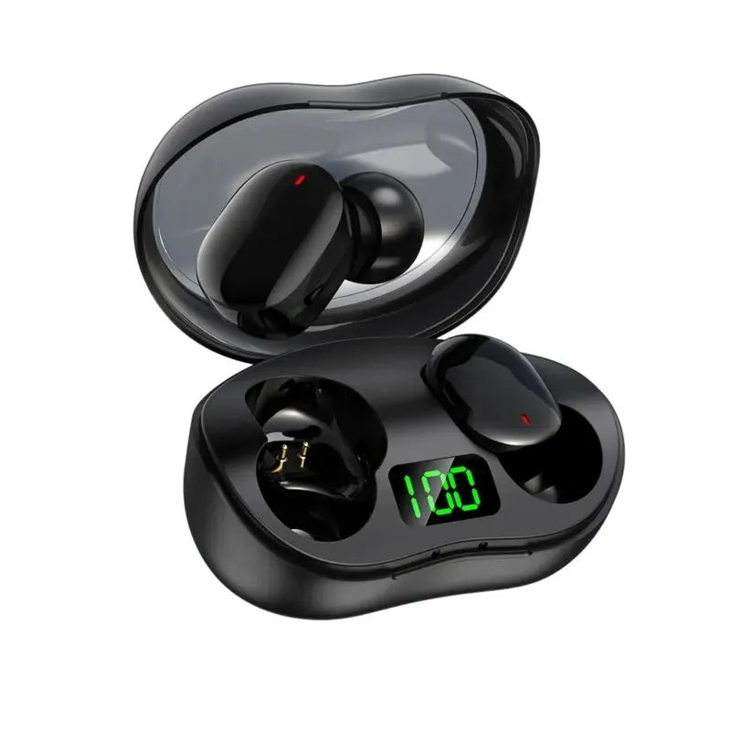 E9S TWS in-ear Bluetooth headset black plastic noise reduction low latency
