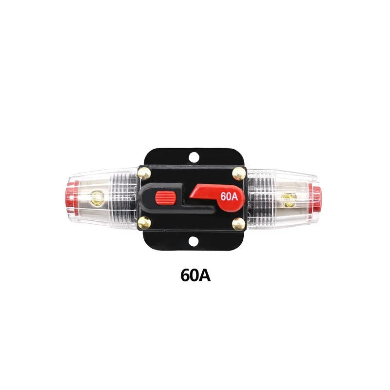 Car insurance liner compound automatic safety seat power switch, 12V, 20A-150A, 10cm size