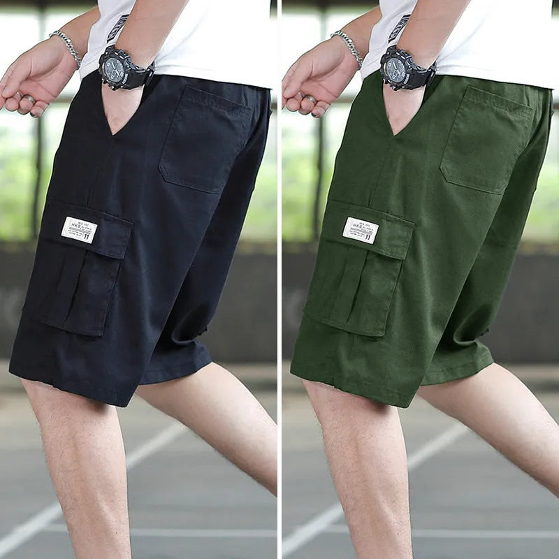 Men's loose fit sports casual trousers in polyester blend available in multiple colours