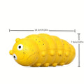Green teething dog toy with weird barking sound for interactive play