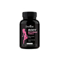 Bottle of Breast Enhancement Capsule herbal supplement with 60 capsules listing ingredients kudzuvine root, red clover, fenugreek, and whey protein