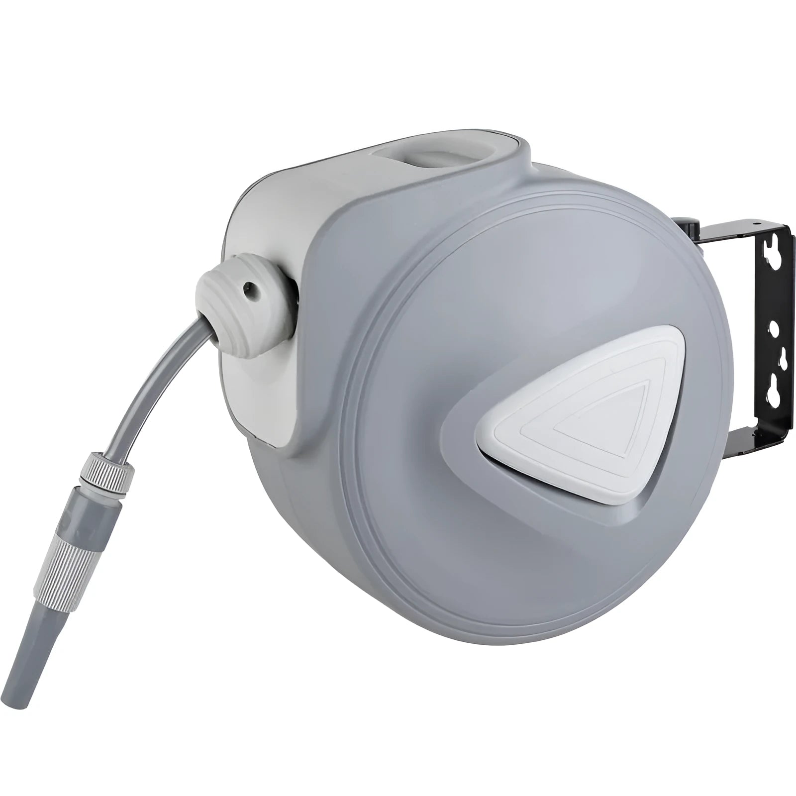 Automatic retractable hose reel with 10m PVC pipe for car wash and garden watering