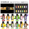 Boxed water-soluble aromatherapy essential oil sets for air freshening