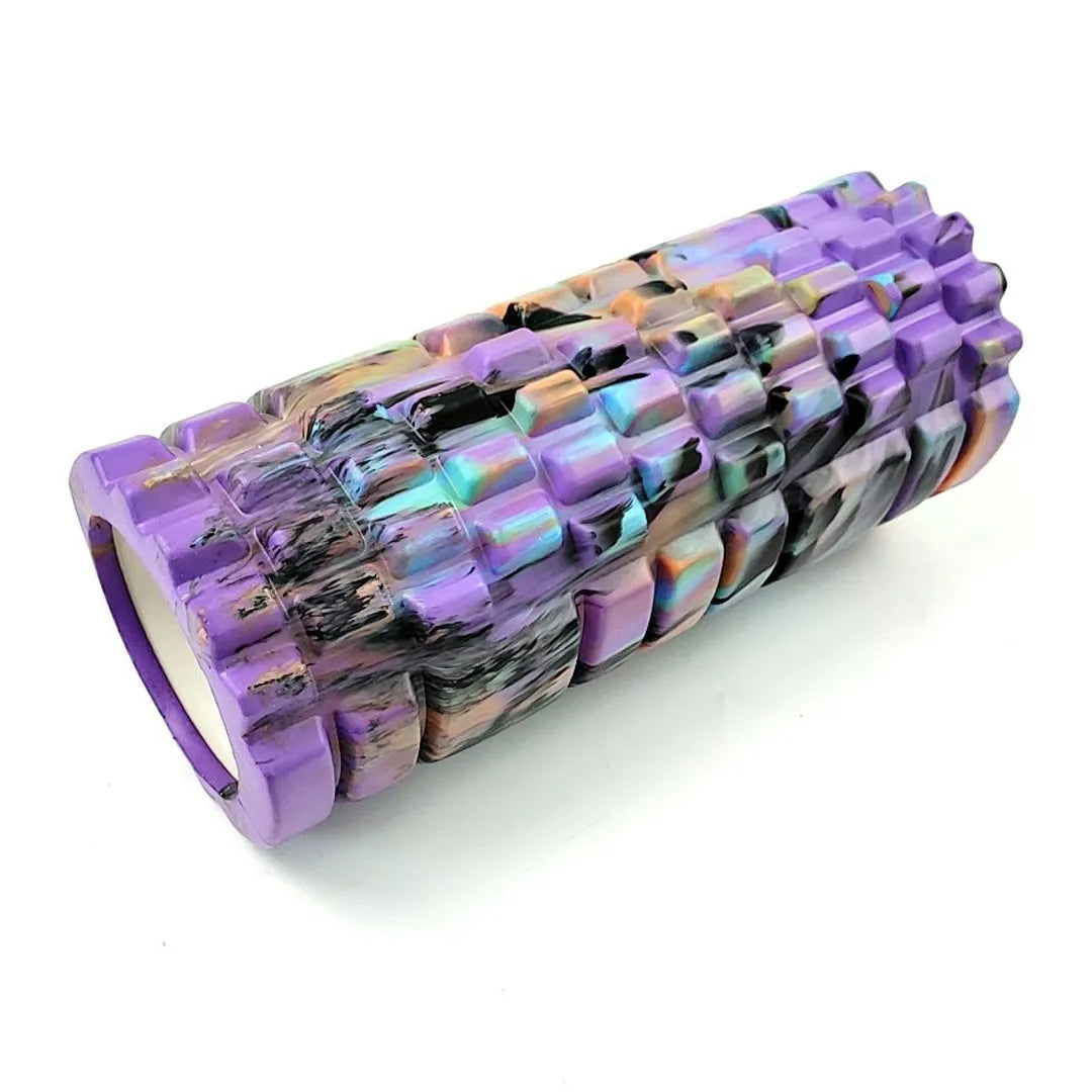 33cm camouflage pattern EVA foam roller for fitness massage and body shaping exercises