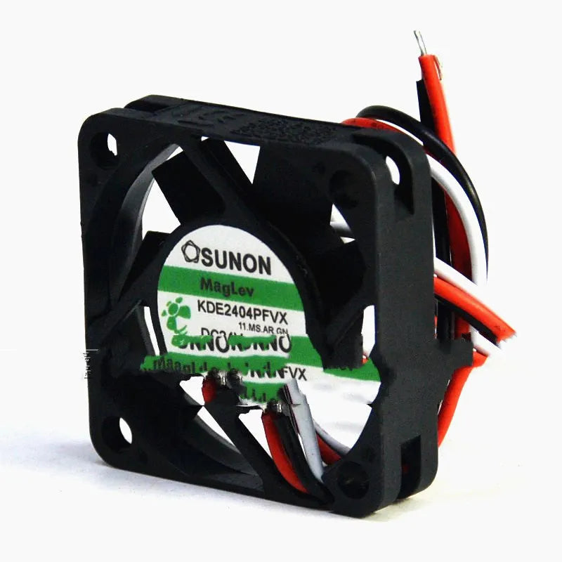 SUNON KDE2404PFVX 24 volt 4cm ultra-quiet cooling fan with 15cm cable for radiators