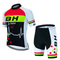 BH Men's Short Sleeve Riding Sweatshirt Suit with mesh fabric, top and jumpsuit set, available in multiple colours and sizes XS to 5XL