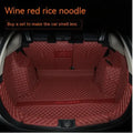 Mitsubishi Outlander custom boot liner mat with 3D raised edges in a non-slip TPE XPE material.