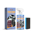 120ml car tyre retreading spray bottle with sponge applicator for waterproof silicone oil tyre renovation