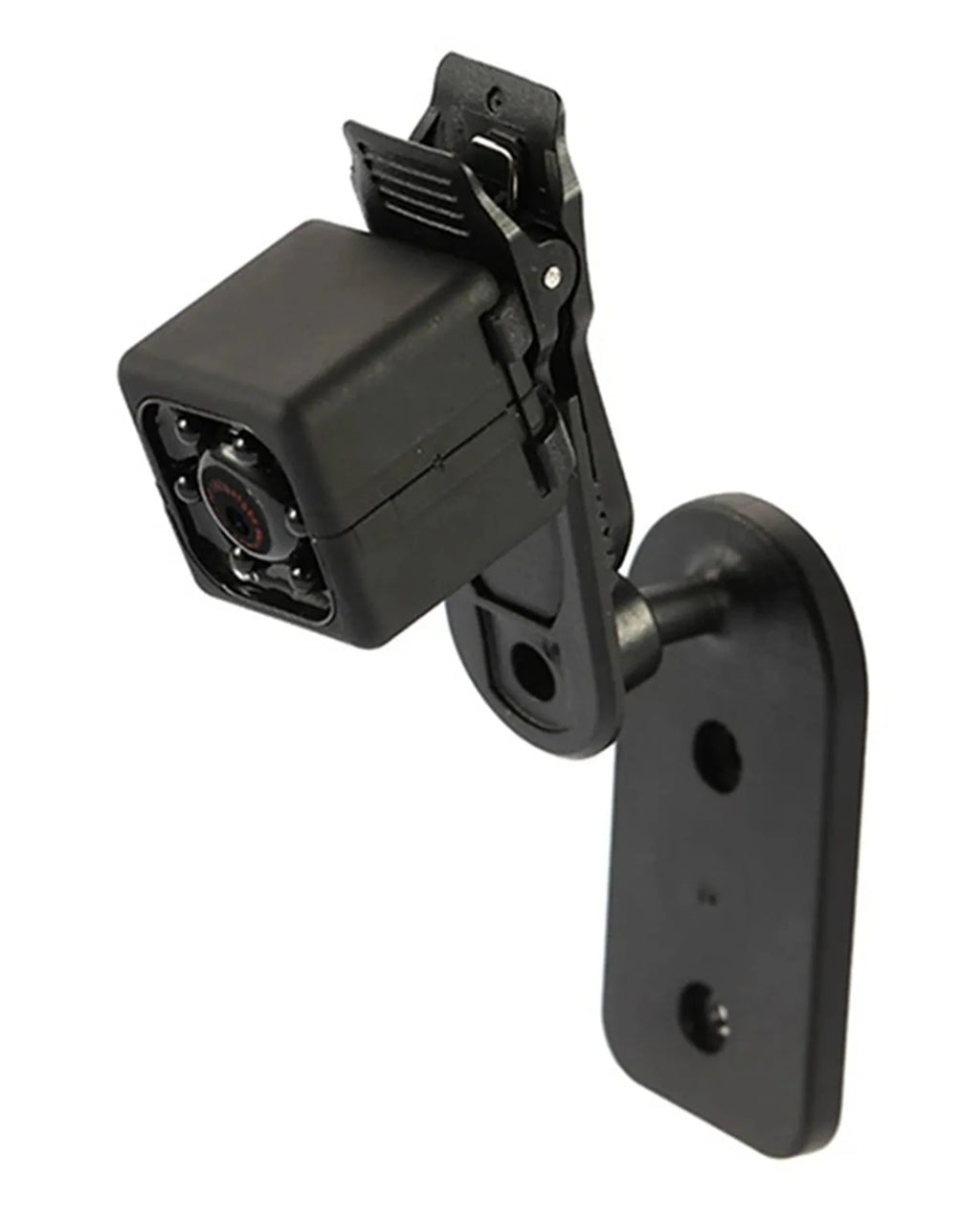Black mini USB dash camera with infrared night vision for 1080P vehicle recording