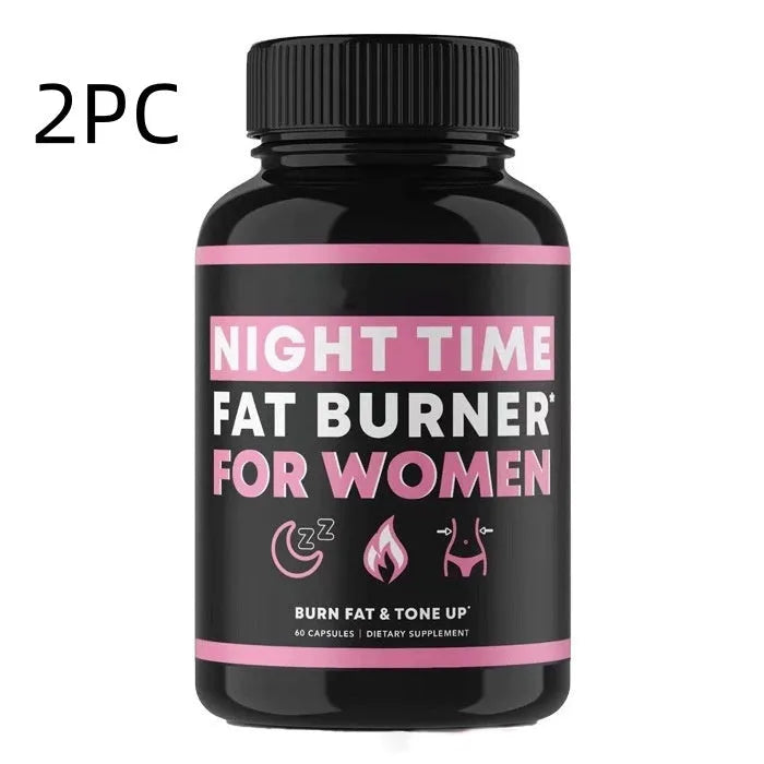 Bottle of L-Carnitine capsules with white kidney bean extract dietary supplement