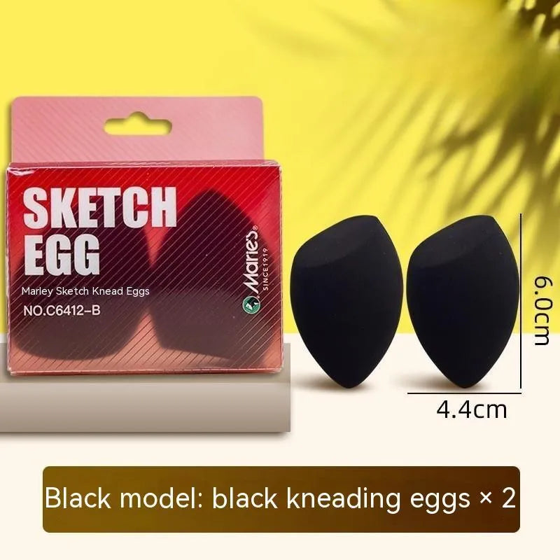 Plastic sketch rubbing knife art tool with smear tip for removing pencil marks