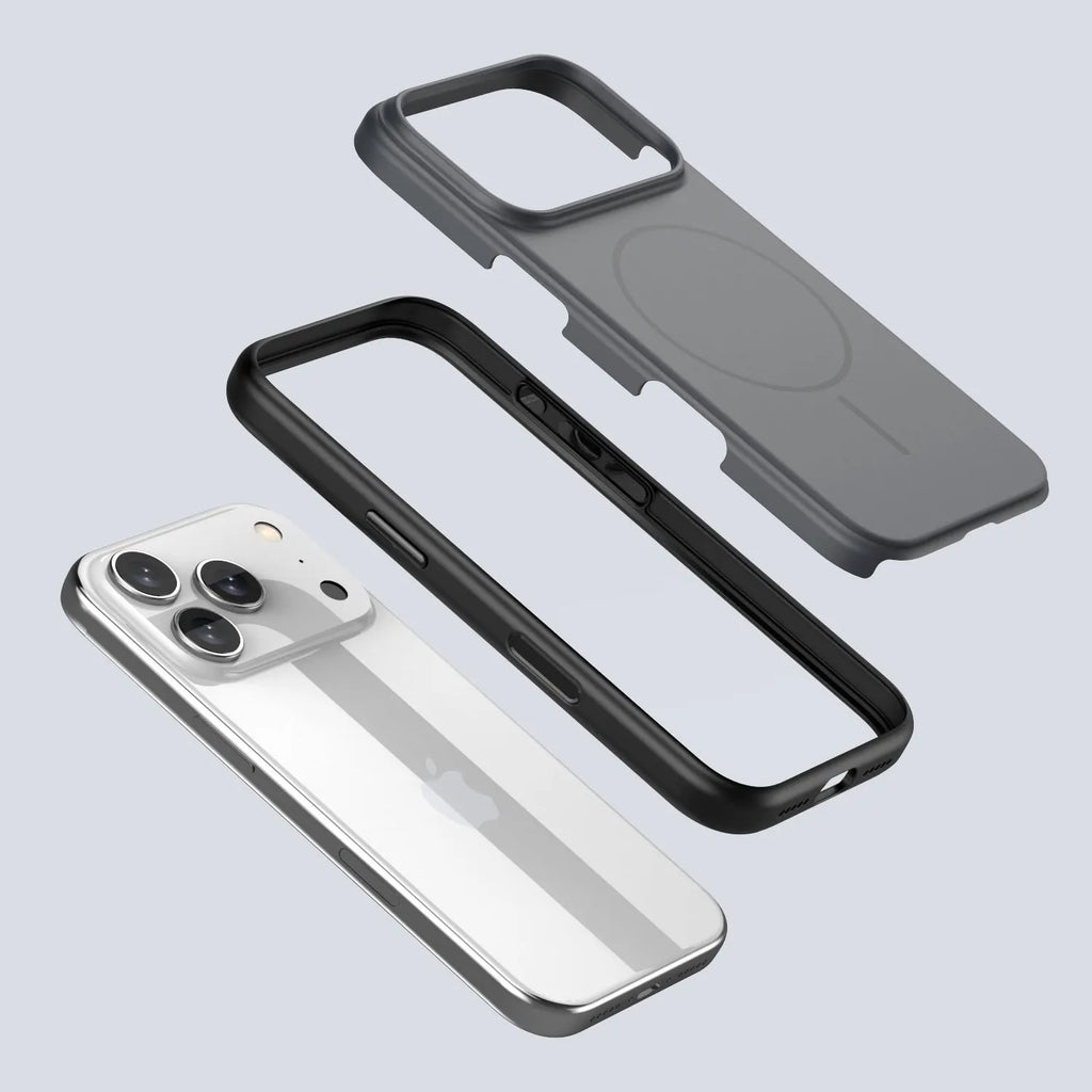 Frosted matte magnetic protective case for iPhone 17 in multiple colour options
