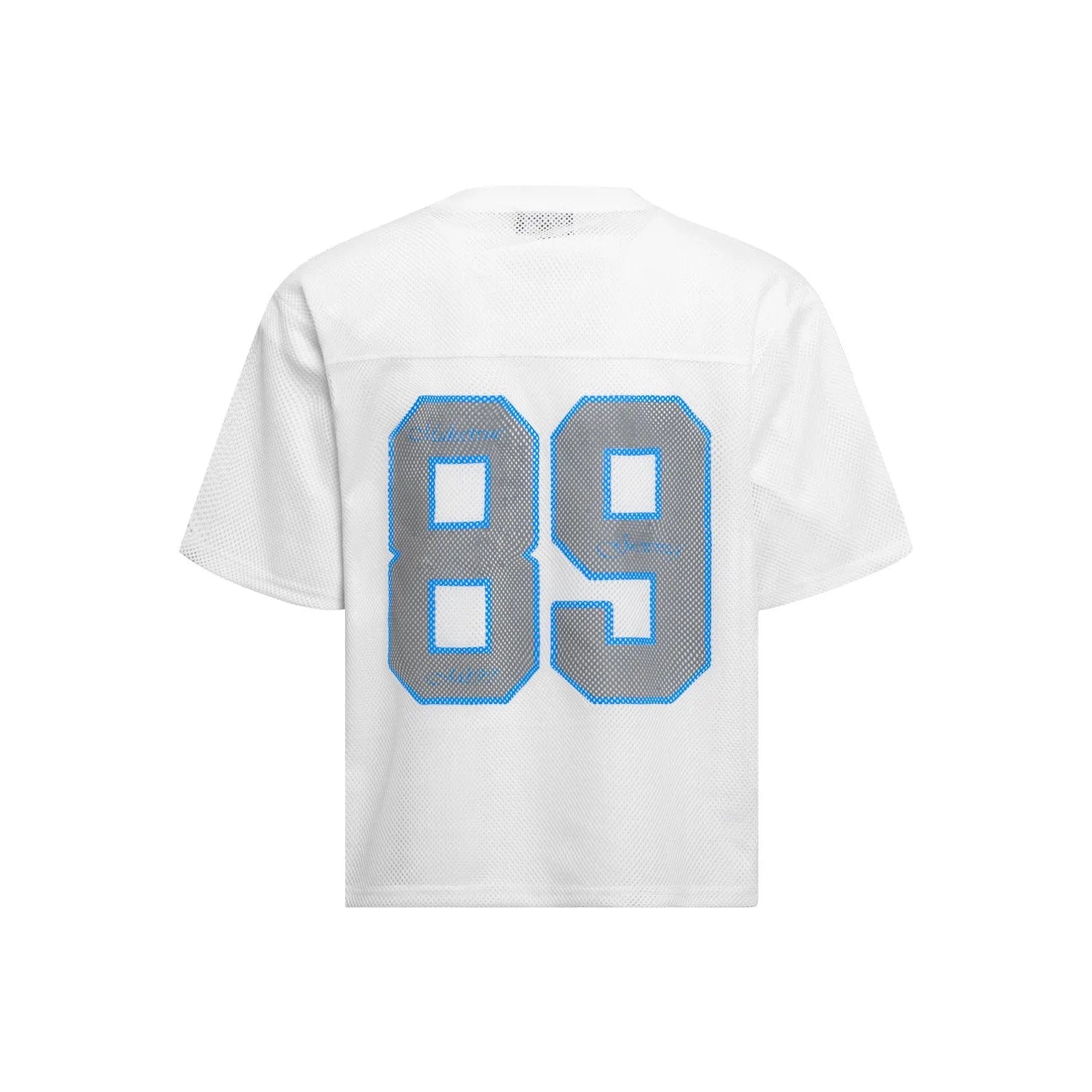 Loose-fit casual t-shirt in black and white colours with regular sleeves