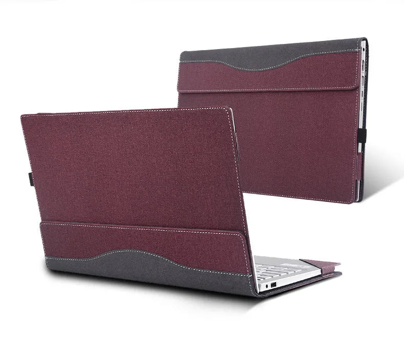 3 Generation imitation leather laptop bag in Business Brown for 13.5-inch devices, 23x31.5x2.3cm