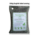 Sewing style bamboo charcoal bags for household formaldehyde removal and air purification