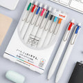 Gel sign pen, 140mm body, 0.38mm or 0.5mm tip, black blue red blue-black, 10 pcs box