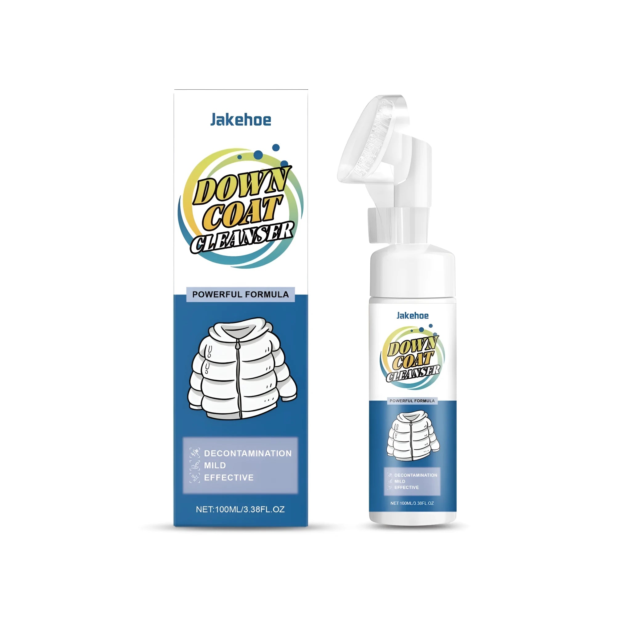 100ml bottle of liquid down jacket and duvet cleanser detergent