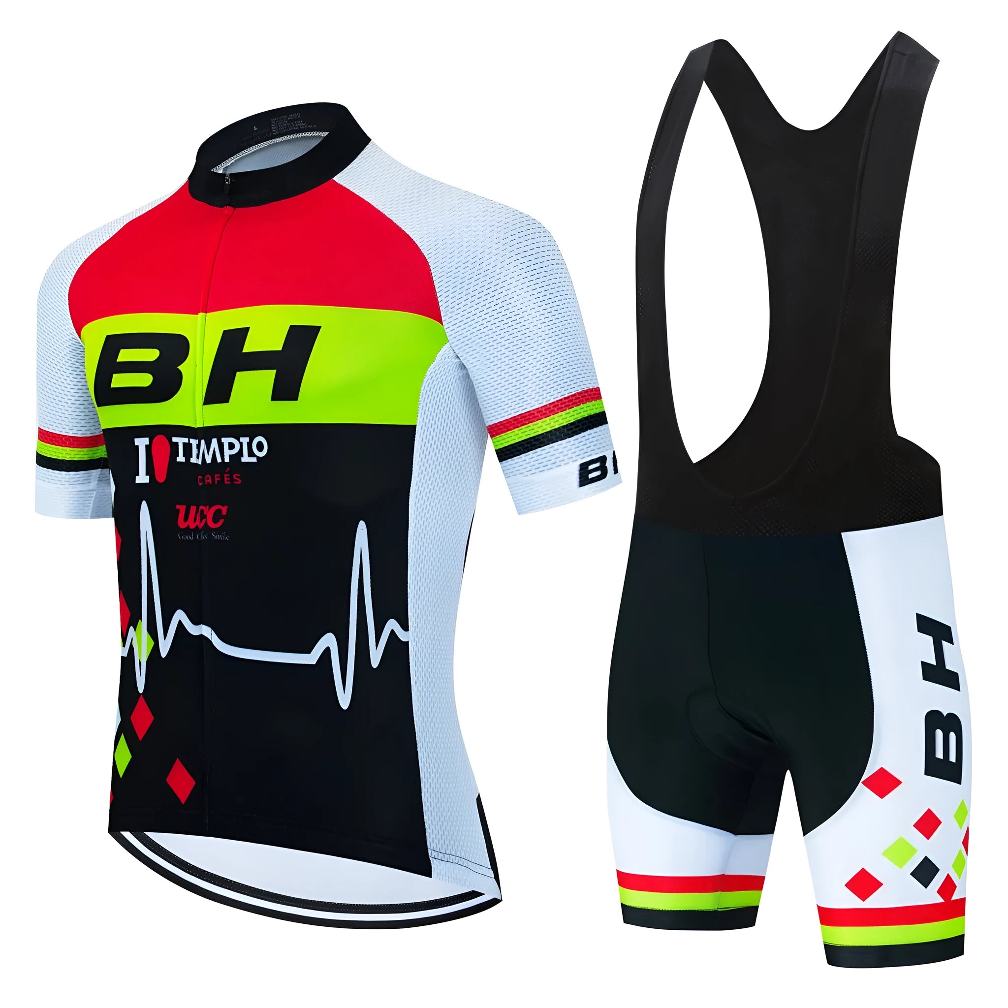 BH Men's Short Sleeve Riding Sweatshirt Suit with mesh fabric, top and jumpsuit set, available in multiple colours and sizes XS to 5XL