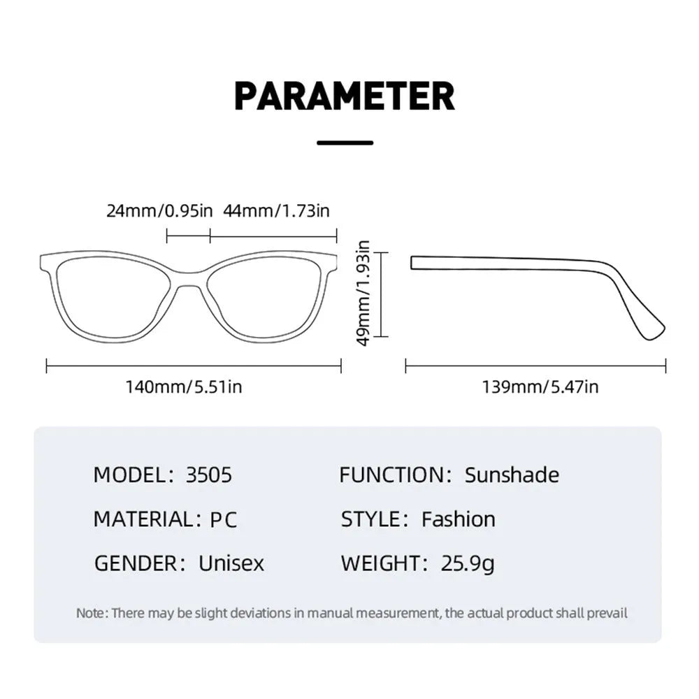Simple round rim retro sunglasses with plastic frame and UV400 lenses on a plain background.
