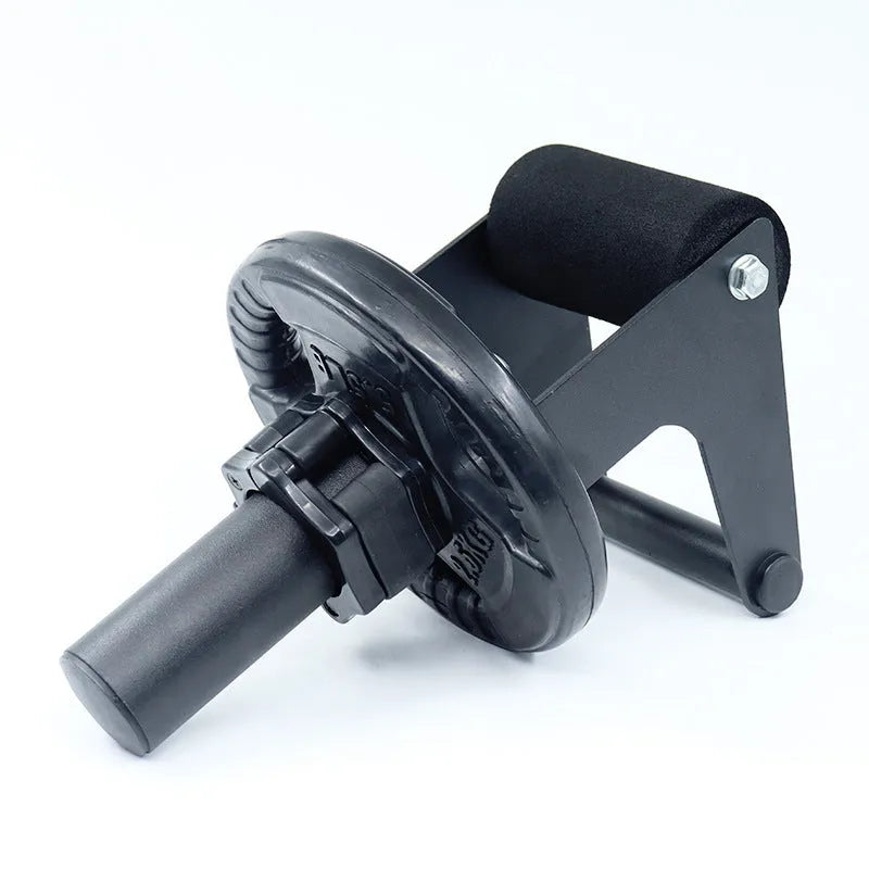 Shin trainer with iron foam core and foam padding with buckle, suitable for 50mm barbell disks, home fitness equipment