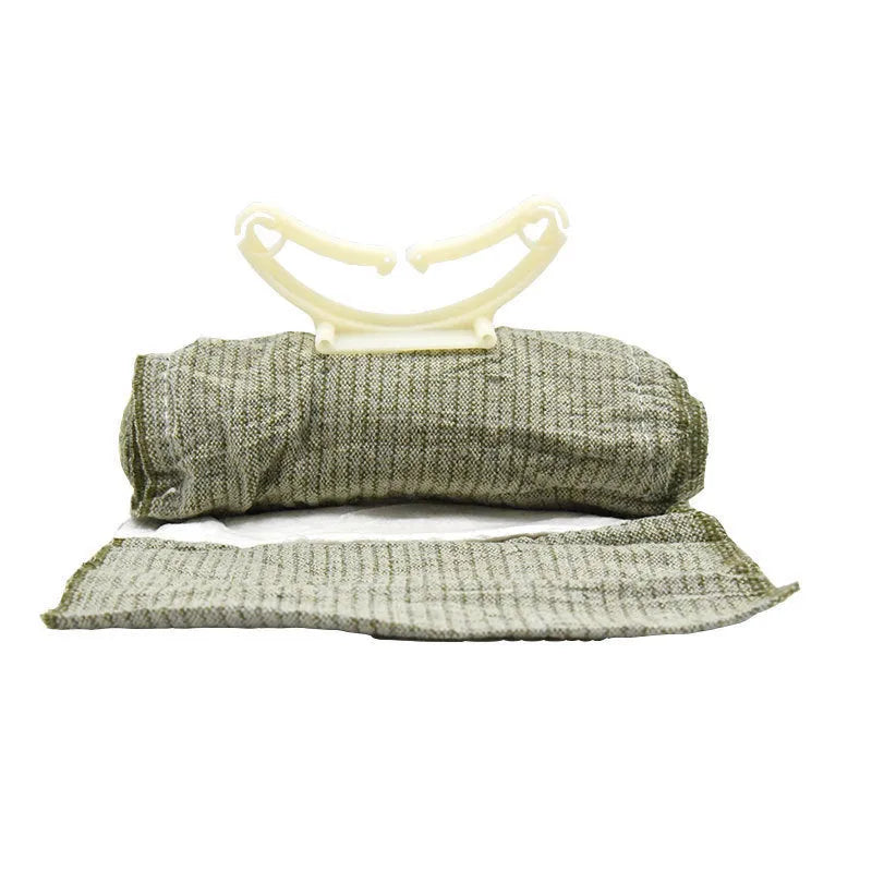 Tactical outdoor first aid bandage 10x120cm in packaging showing polyurethane film construction