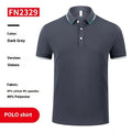 Men and women company culture polo shirt in solid colour cotton with short sleeves and digital print for team uniform