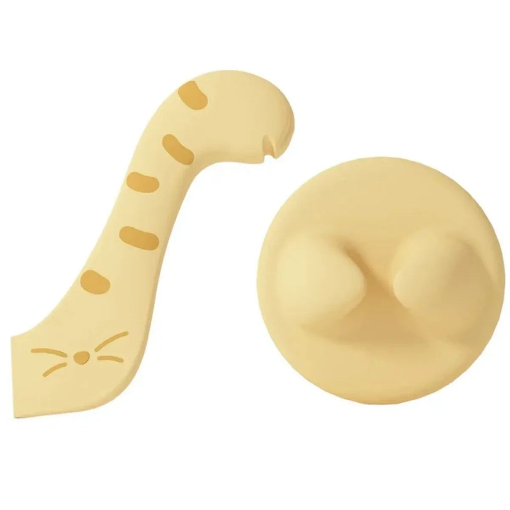 Silicone pet spoon with built-in can opener and flexible sealing cover for pet food cans