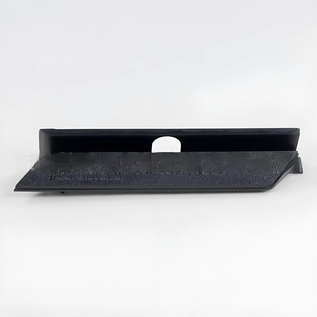 Black and white plastic hard drive baffle cover for 3.5-inch internal computer drives