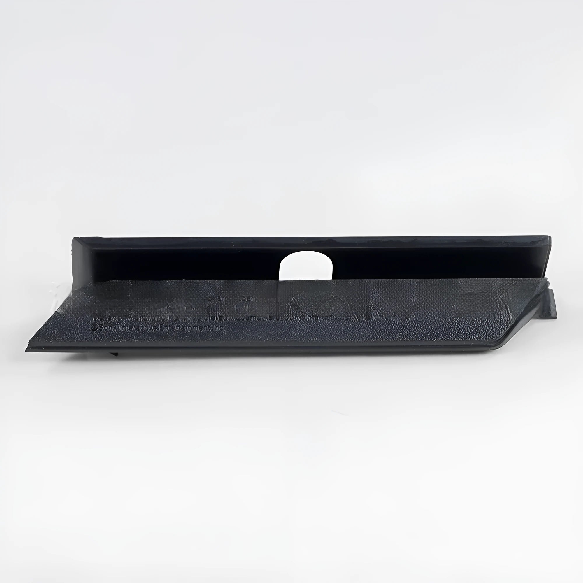 Black and white plastic hard drive baffle cover for 3.5-inch internal computer drives