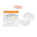 Collagen water-soluble facial mask with hyaluronic acid, 2 pieces, for hydrating and brightening under-eye skin