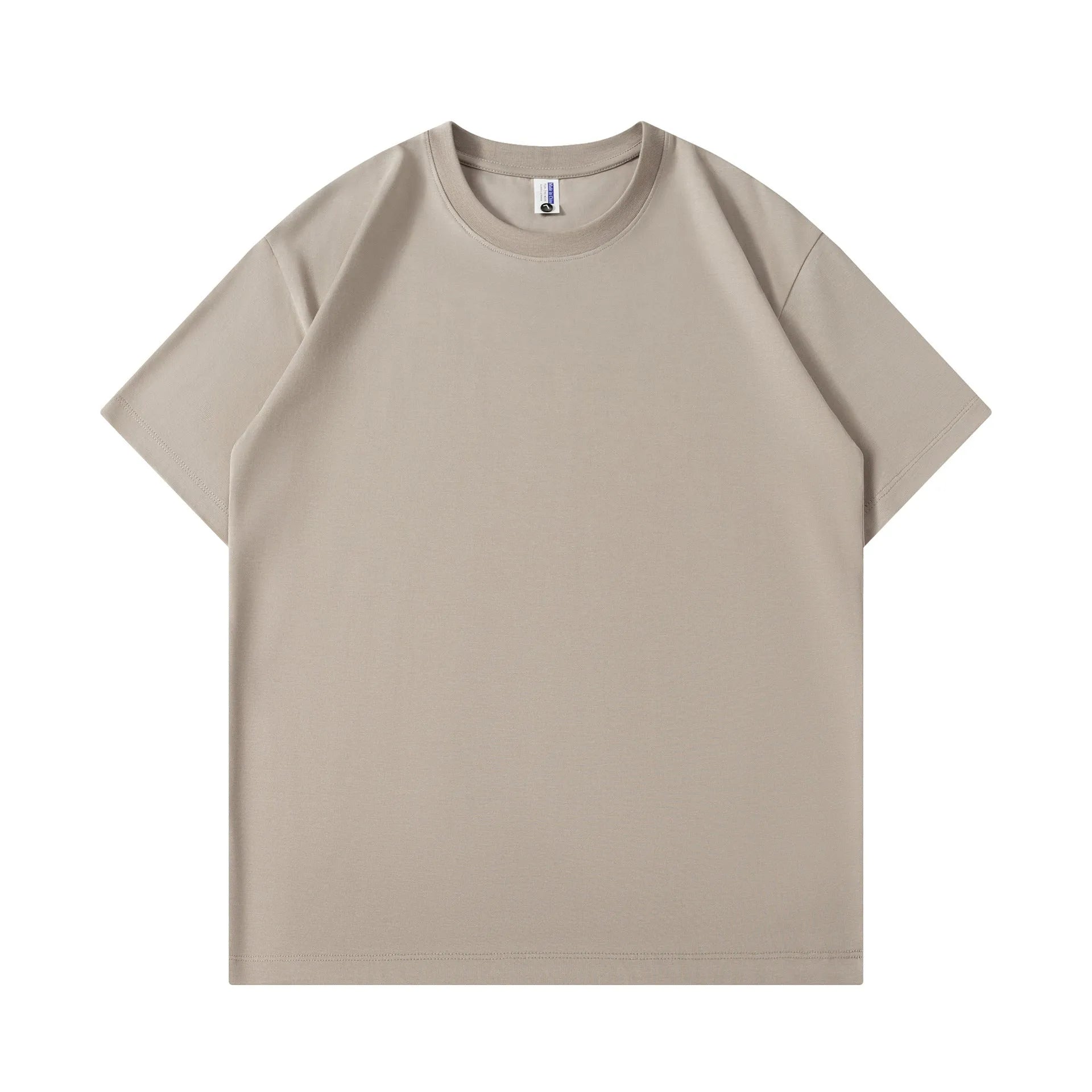 Cotton loose fit unisex t-shirt in various solid colours with short sleeves
