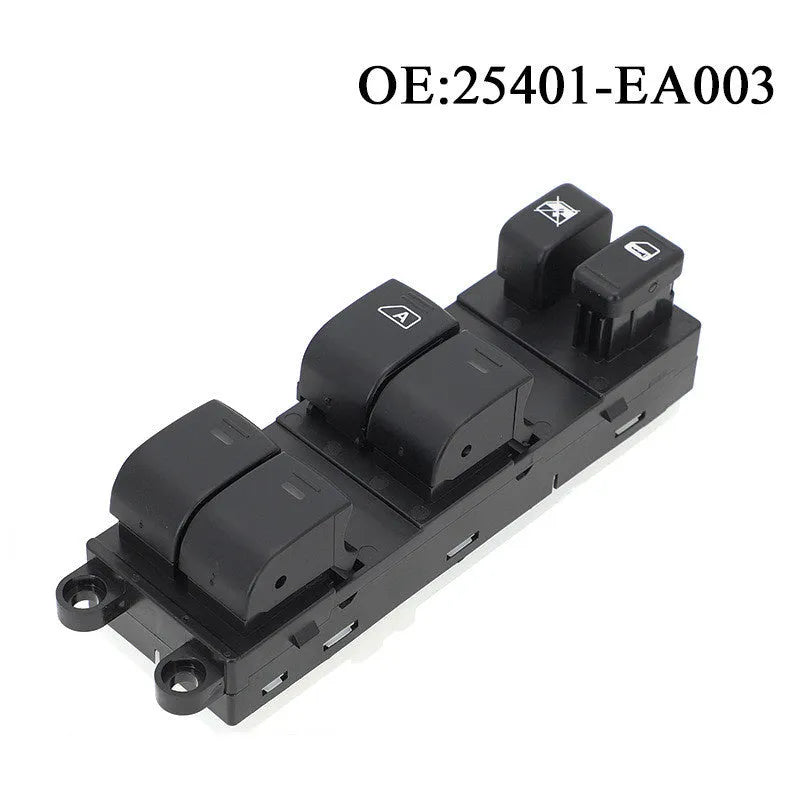 Black ABS plastic automotive window switch accessory 17x7x6cm