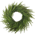 PE Feel artificial plastic leaf garland in American country style for front door decoration.