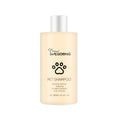 Bottle of mild pet shampoo for dogs and cats in 100ml and 300ml sizes