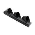 Black three-hole 52mm instrument mounting stand for car dashboard installation