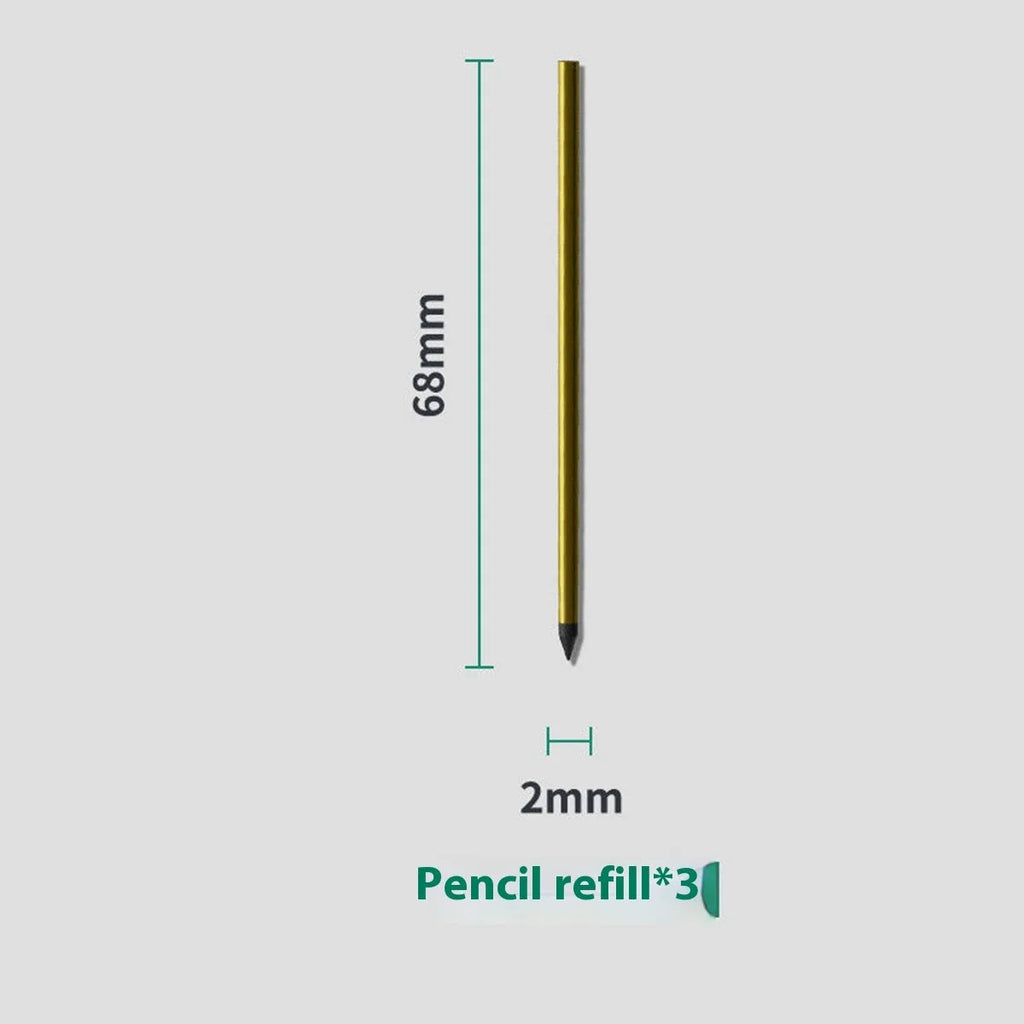 A5 6-hole loose leaf notebook refill set with Zodiac Forest paper and three types of metal-core pen refills.